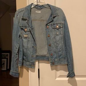 Gap Distressed Denim Jacket
